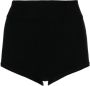 Cashmere In Love Shorts met logopatch Zwart - Thumbnail 1