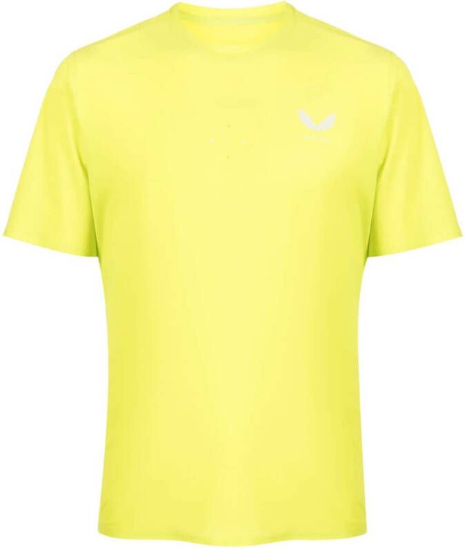 Castore T-shirt met logoprint Groen