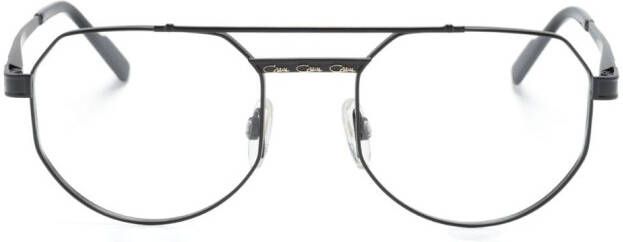 Cazal 7093 bril met platte rand Zwart