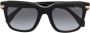 Cazal 8501 zonnebril met vierkant montuur Zwart - Thumbnail 1