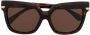 Cazal 8502 zonnebril met vierkant montuur Bruin - Thumbnail 1