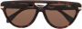 Cazal 8503 zonnebril met piloten montuur Bruin - Thumbnail 1