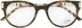 Cazal Bril met rond montuur Bruin - Thumbnail 1