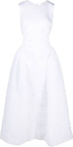 Cecilie Bahnsen Mouwloze jurk Wit