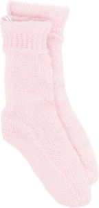 Cecilie Bahnsen Gebreide sokken Roze