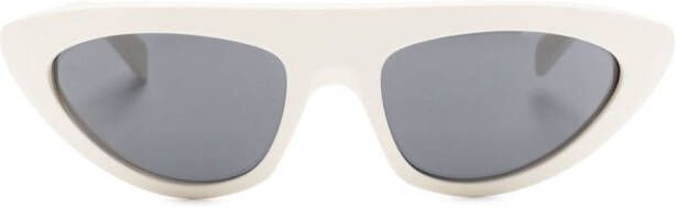 Celine Eyewear Zonnebril met cat-eye montuur Beige