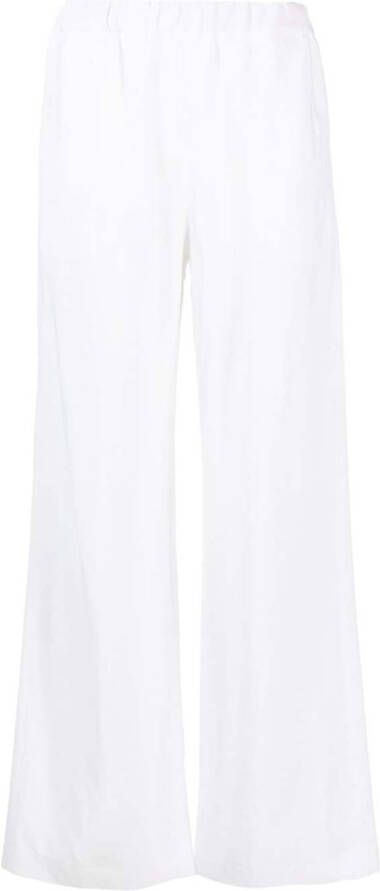 Cenere GB Broek met wijde pijpen Wit