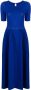 CFCL Ribgebreide midi-jurk Blauw - Thumbnail 1