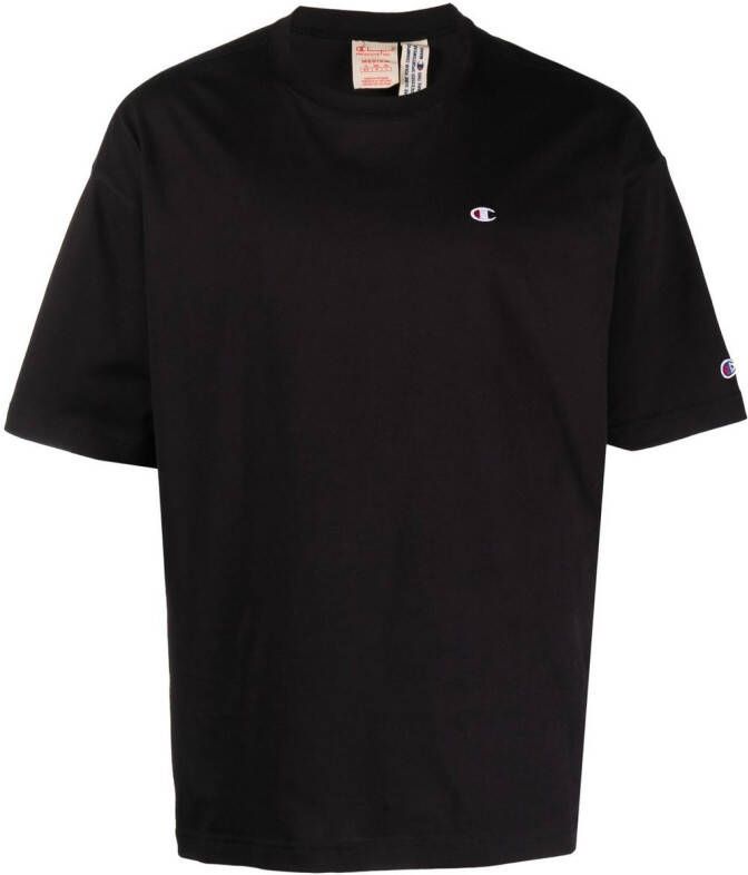 Champion T-shirt met geborduurd logo Zwart