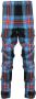 Charles Jeffrey Loverboy Geruite broek Blauw - Thumbnail 1