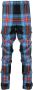 Charles Jeffrey Loverboy Geruite broek Blauw - Thumbnail 1