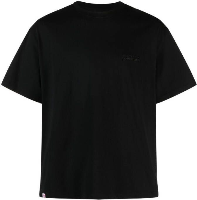 Charles Jeffrey Loverboy T-shirt met print Zwart