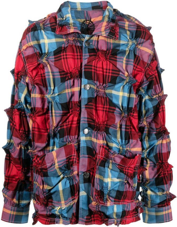 Charles Jeffrey Loverboy Jack met print Rood
