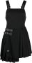 Charles Jeffrey Loverboy Mini-jurk met jacquard Zwart - Thumbnail 1