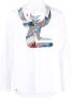 Charles Jeffrey Lover Shirt met patchwork Wit - Thumbnail 1