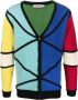 Charles Jeffrey Loverboy Vest met colourblocking Zwart - Thumbnail 1