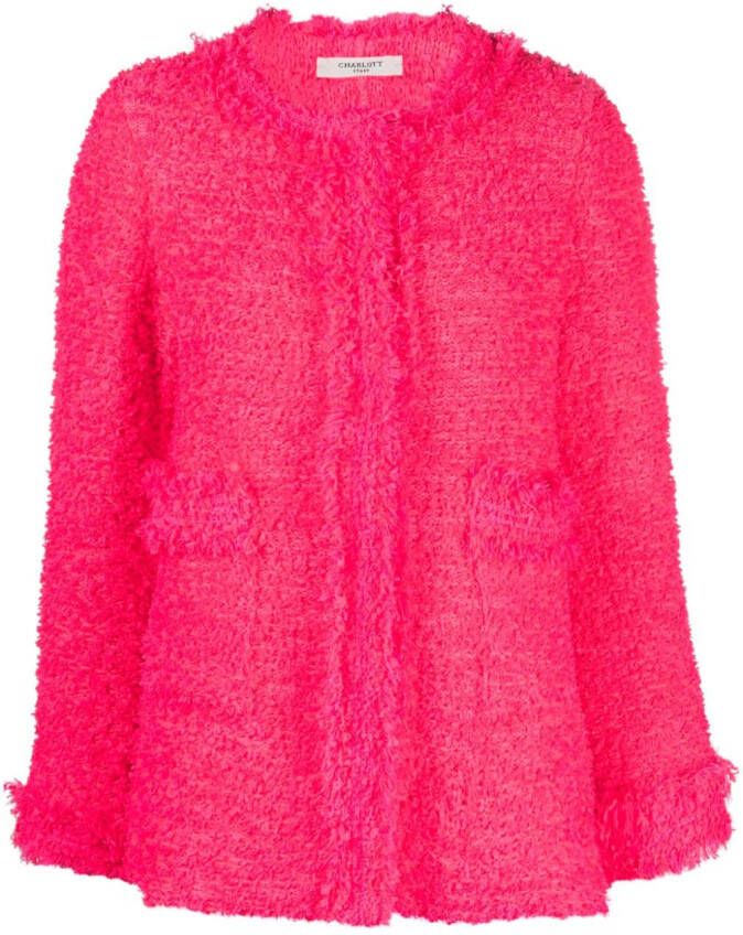 Charlott Jack met franje Roze