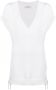 Charlott Top met V-hals Wit - Thumbnail 1