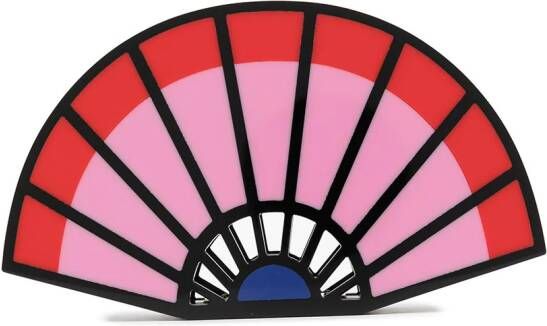 Charlotte Olympia I Am A Fan clutch Rood