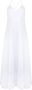 Charo Ruiz Ibiza Maxi-jurk met V-hals Wit - Thumbnail 1