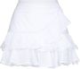 Charo Ruiz Ibiza Gelaagde mini-rok Wit - Thumbnail 1