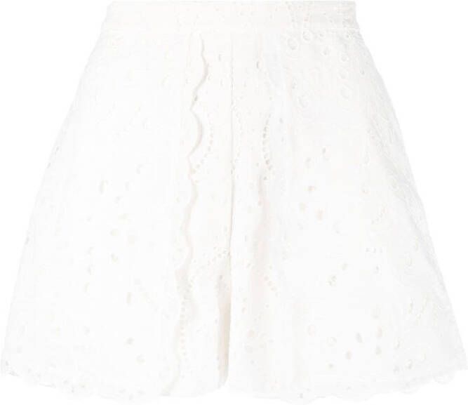Charo Ruiz Ibiza High waist shorts Wit