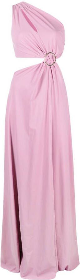CHIARA BONI La Petite Robe Asymmetrische maxi-jurk Roze