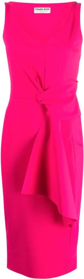 CHIARA BONI La Petite Robe Mouwloze jurk Roze