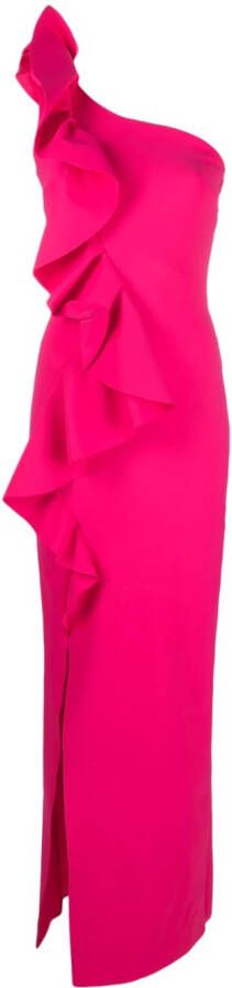 CHIARA BONI La Petite Robe Jurk met ruche Roze