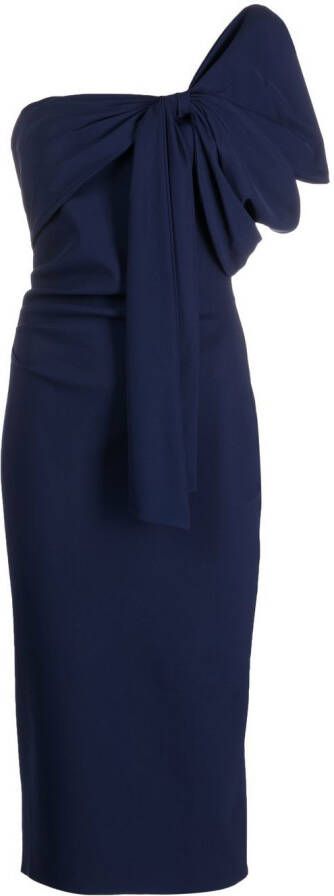 CHIARA BONI La Petite Robe Asymmetrische jurk Blauw