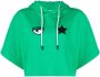 Chiara Ferragni Cropped hoodie Groen - Thumbnail 1
