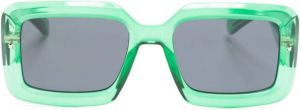 Chiara Ferragni Eyelike-motif square-lenses sunglasses Groen