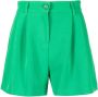 Chiara Ferragni High waist shorts Groen - Thumbnail 1