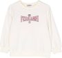 Chiara Ferragni Kids T-shirt verfraaid met logo Wit - Thumbnail 1
