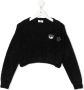 Chiara Ferragni Kids Sweater met logopatch Zwart - Thumbnail 1