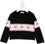 Chiara Ferragni Kids Sweater met logoprint Zwart - Thumbnail 1