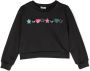 Chiara Ferragni Kids Sweater met ronde hals Zwart - Thumbnail 1
