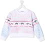 Chiara Ferragni Kids Sweater met tie-dye print Roze - Thumbnail 1