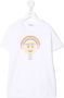 Chiara Ferragni Kids T-shirt met logoprint Wit - Thumbnail 1