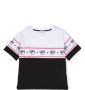 Chiara Ferragni Kids T-shirt met logostreep Zwart - Thumbnail 1
