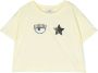 Chiara Ferragni Kids T-shirt met print Geel - Thumbnail 1