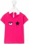 Chiara Ferragni Kids T-shirt met print Roze - Thumbnail 1