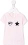 Chiara Ferragni Kids T-shirt met print Roze - Thumbnail 1
