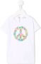 Chiara Ferragni Kids T-shirt met tekst Wit - Thumbnail 1