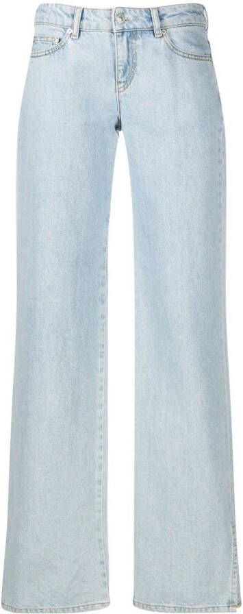 Chiara Ferragni Low waist jeans Blauw