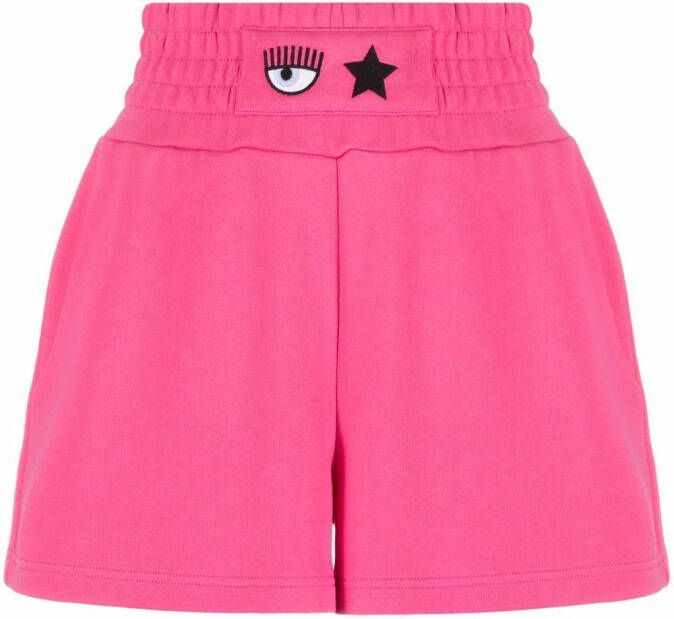 Chiara Ferragni Shorts met print Roze