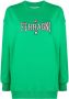 Chiara Ferragni Sweater met geborduurd logo Groen - Thumbnail 1