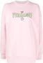Chiara Ferragni Sweater met geborduurd logo Roze - Thumbnail 1