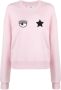 Chiara Ferragni Sweater met logoprint Roze - Thumbnail 1