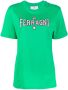 Chiara Ferragni T-shirt met logoprint Groen - Thumbnail 1